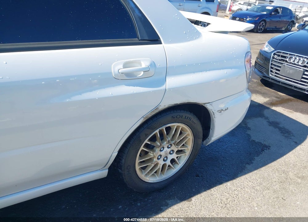 2007 SUBARU IMPREZA VIN: JF1GD61637H506075