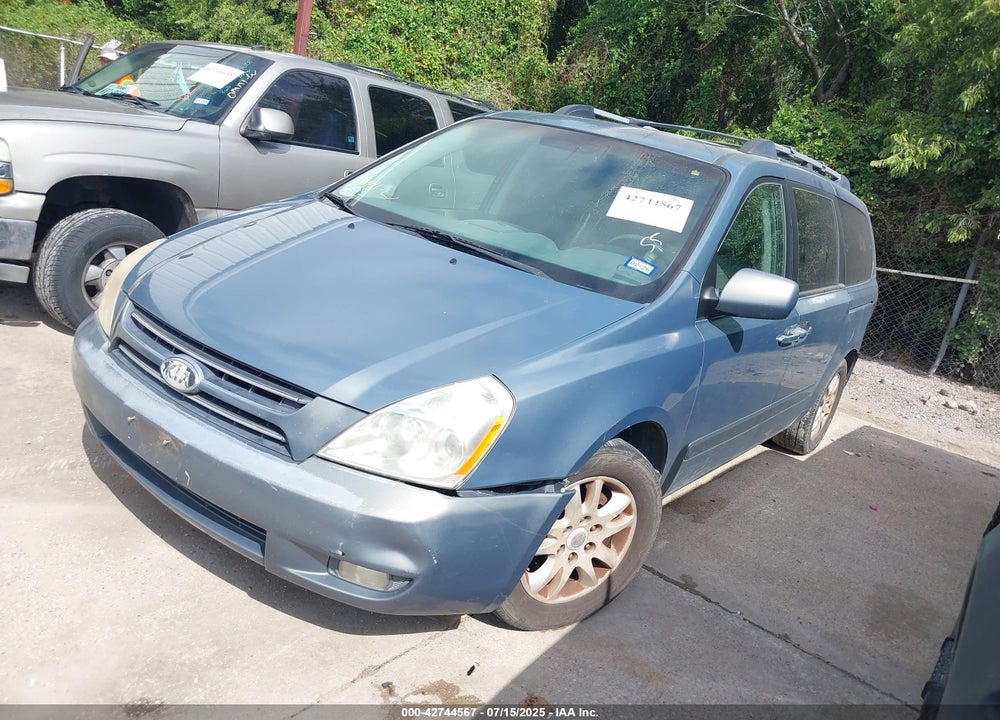 2007 KIA SEDONA EX VIN: KNDMB233576112345