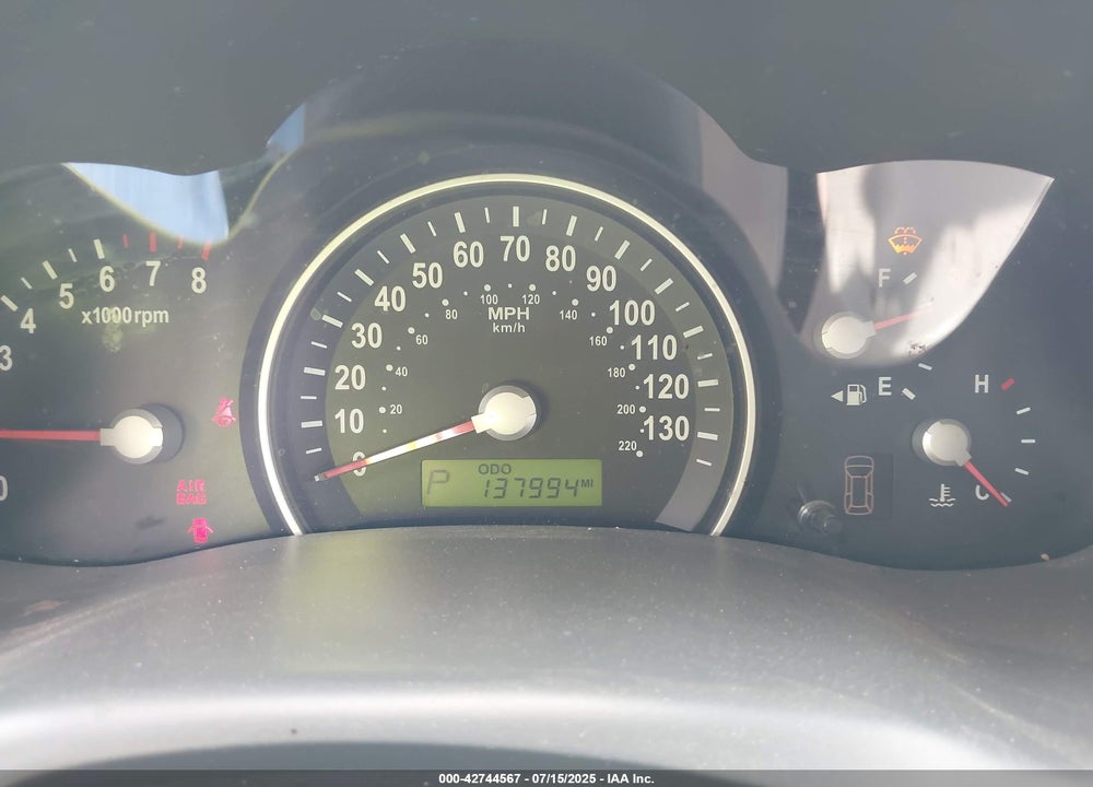 2007 KIA SEDONA EX VIN: KNDMB233576112345