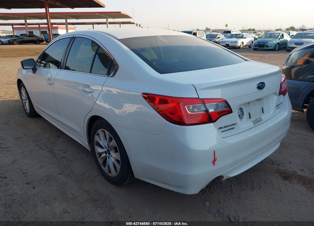 2017 SUBARU LEGACY VIN: 4S3BNAB63H3058521
