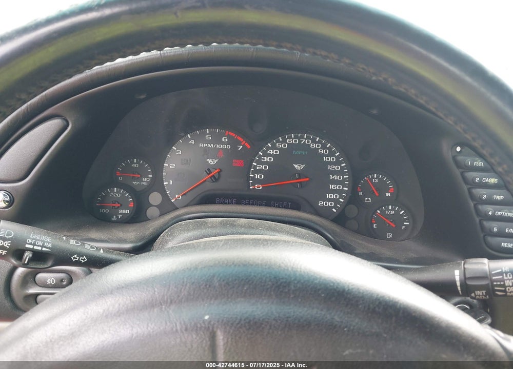 2002 CHEVROLET CORVETTE VIN: 1G1YY22G425134123