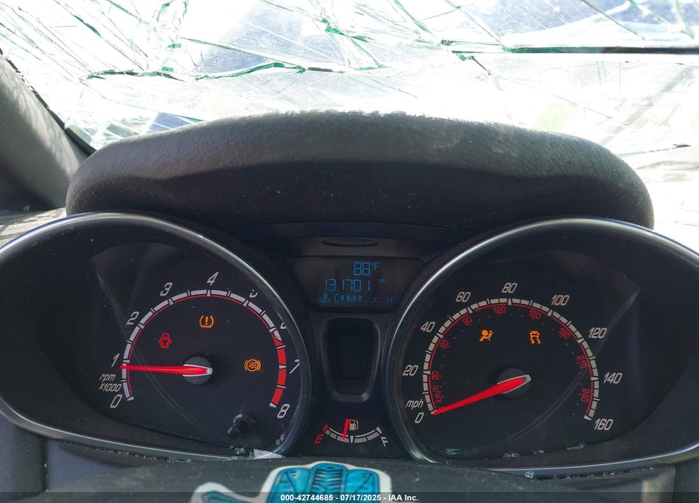 2014 FORD FIESTA VIN: 3FADP4GX7EM177498