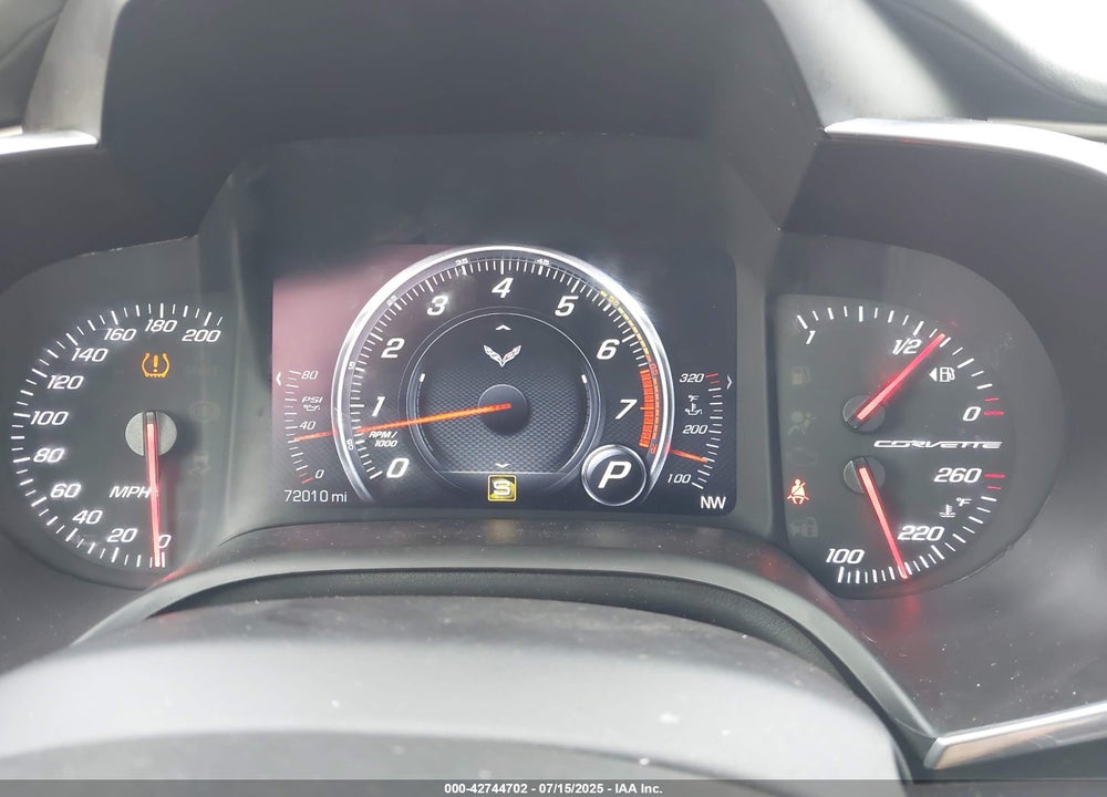 2015 CHEVROLET CORVETTE VIN: 1G1YM2D72F5119618