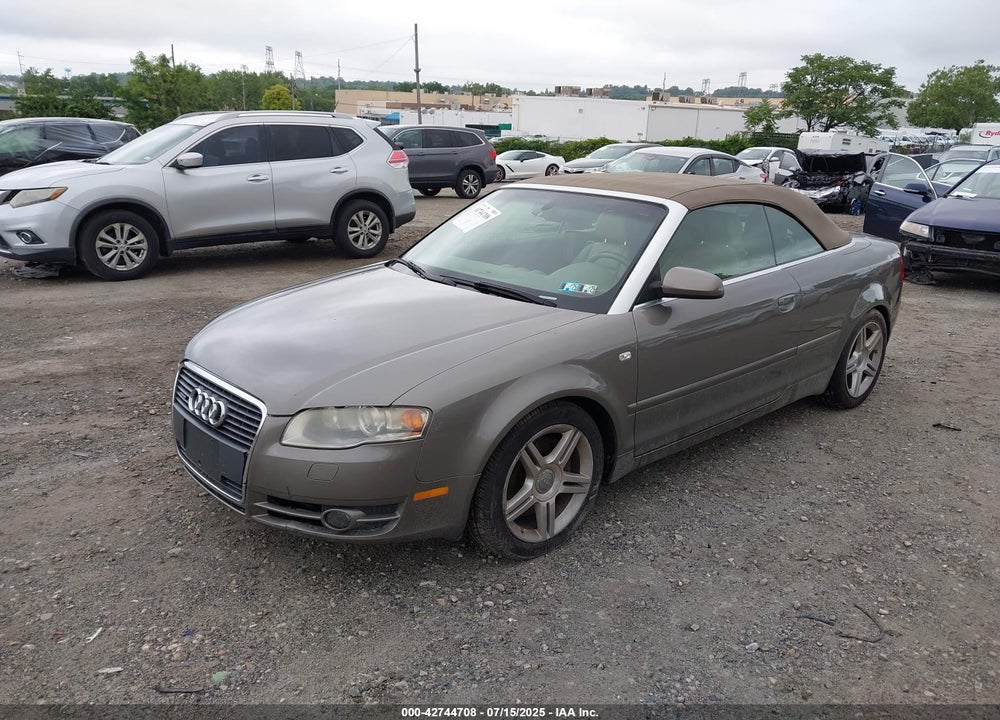 2008 AUDI A4 VIN: WAUDF48H18K007621