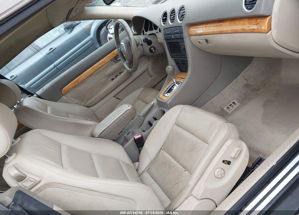2008 AUDI A4 VIN: WAUDF48H18K007621