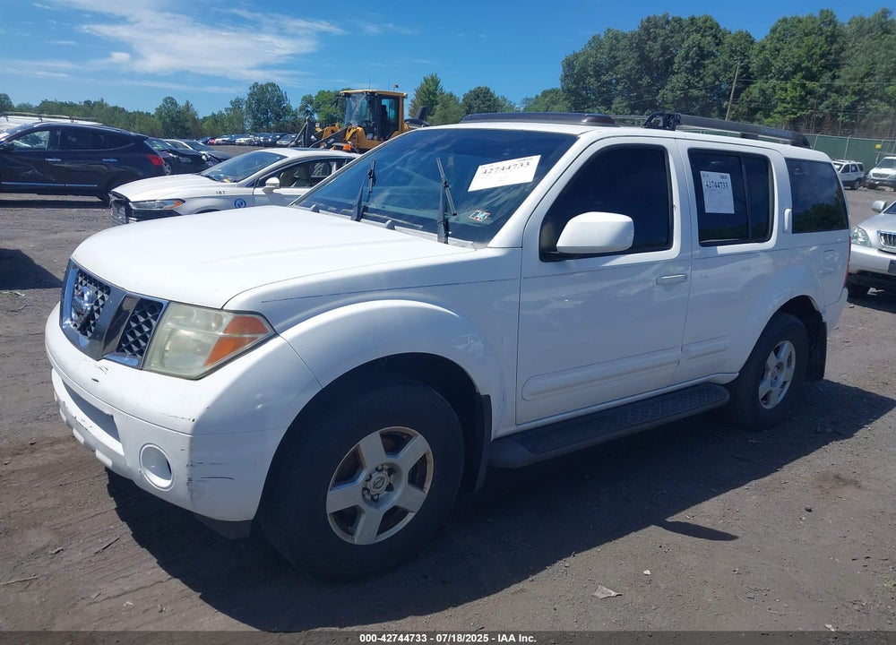 2007 NISSAN PATHFINDER VIN: 5N1AR18W47C620461