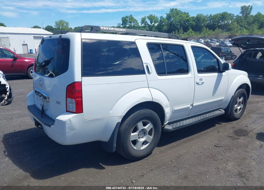 2007 NISSAN PATHFINDER VIN: 5N1AR18W47C620461