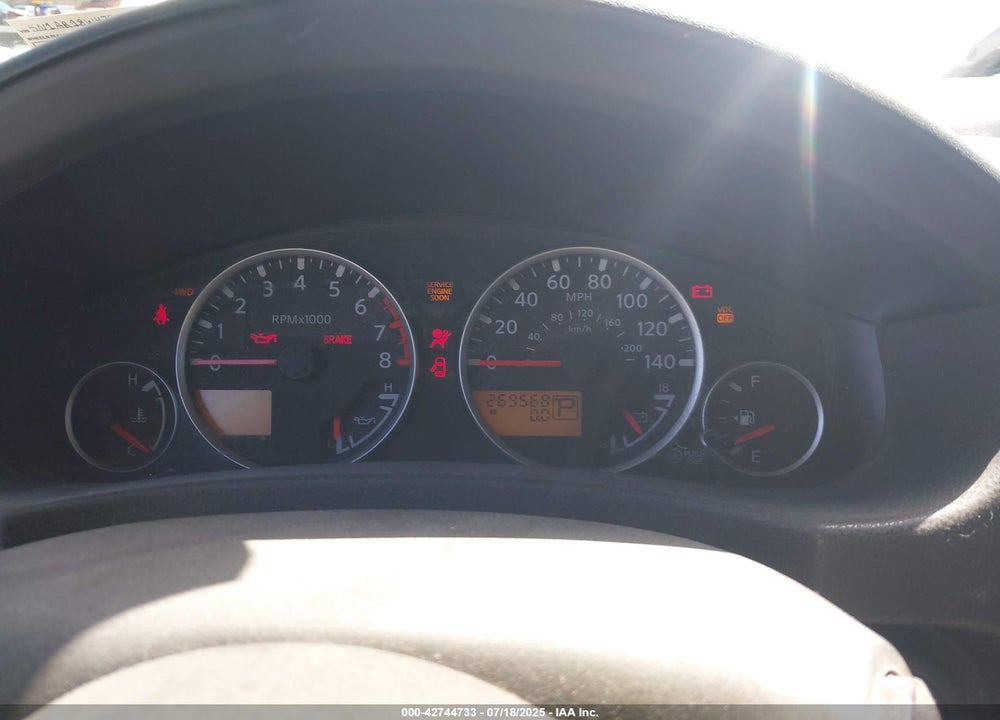 2007 NISSAN PATHFINDER VIN: 5N1AR18W47C620461