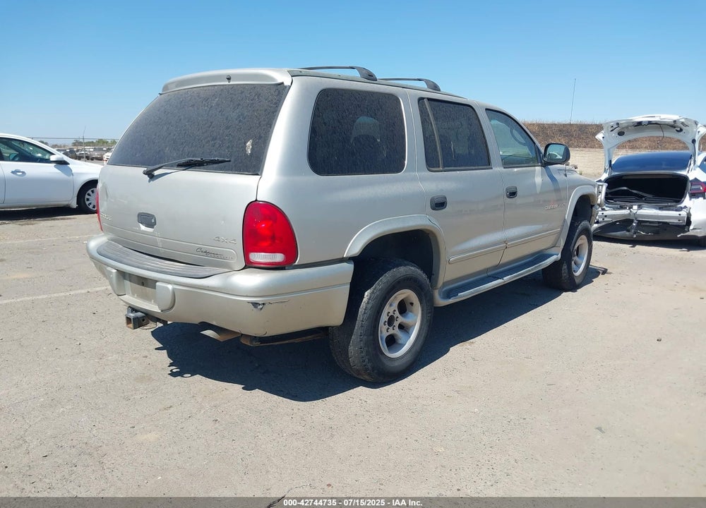 2001 DODGE DURANGO VIN: 1B4HS28N21F565015