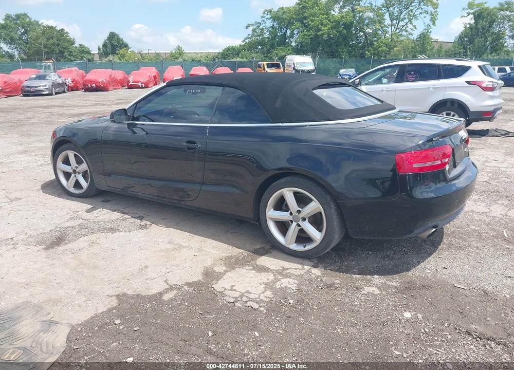 2012 AUDI A5 VIN: WAULFAFHXCN001840
