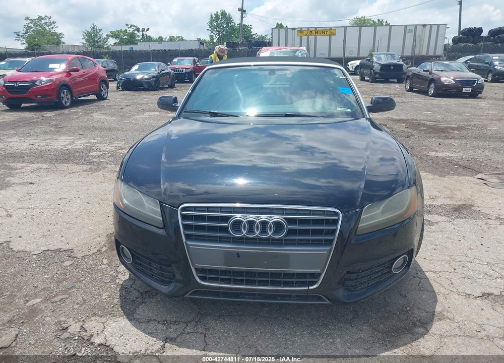 2012 AUDI A5 VIN: WAULFAFHXCN001840