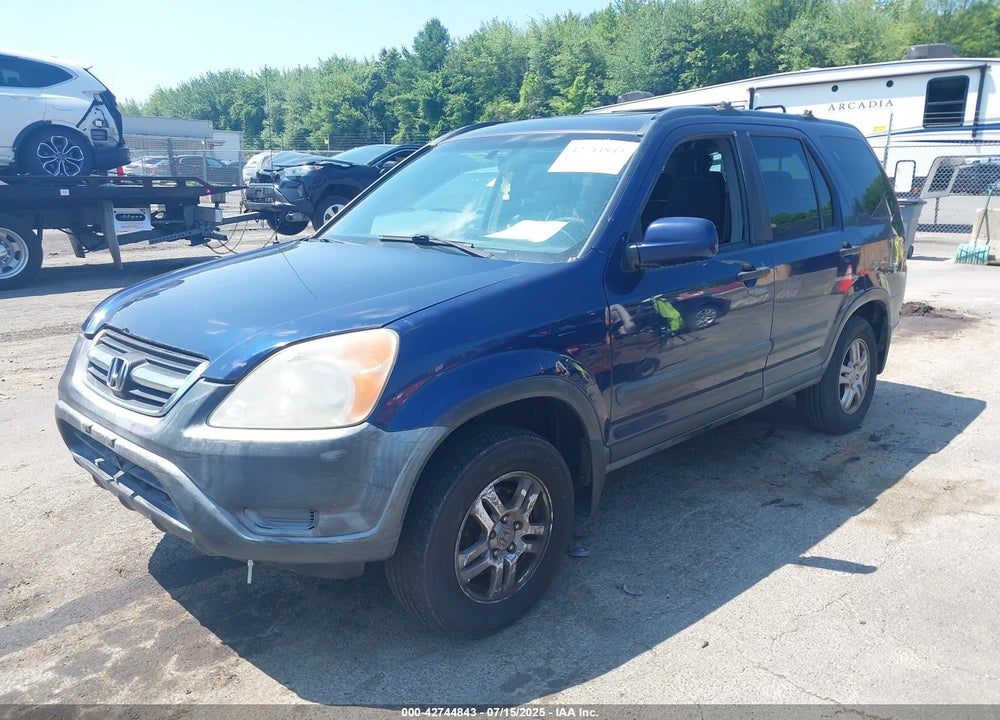 2002 HONDA CR-V EX VIN: JHLRD78872C065639