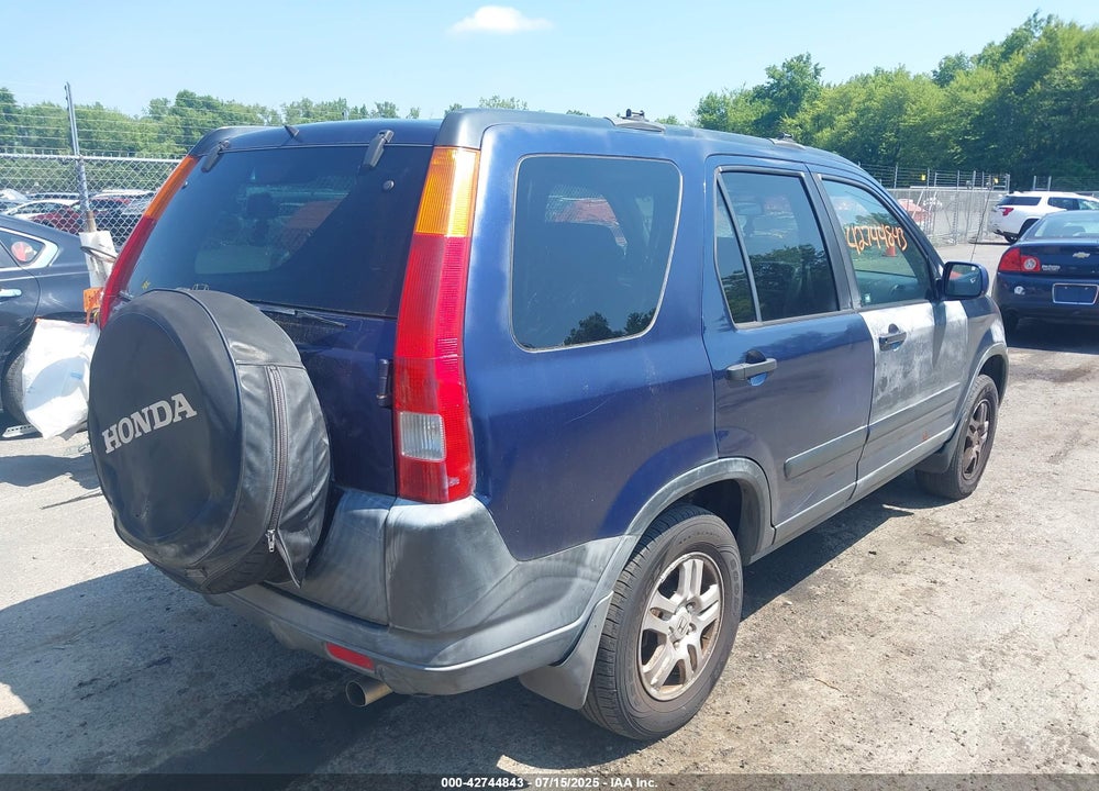 2002 HONDA CR-V EX VIN: JHLRD78872C065639
