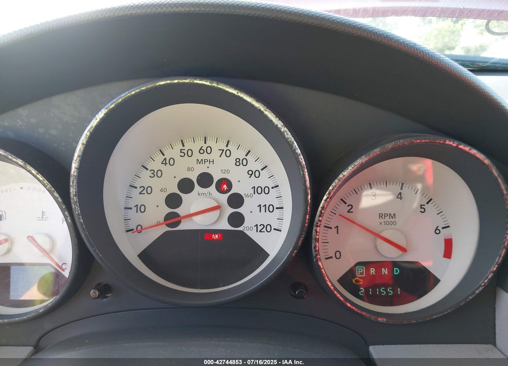 2007 DODGE CALIBER SXT VIN: 1B3HB48B67D542203