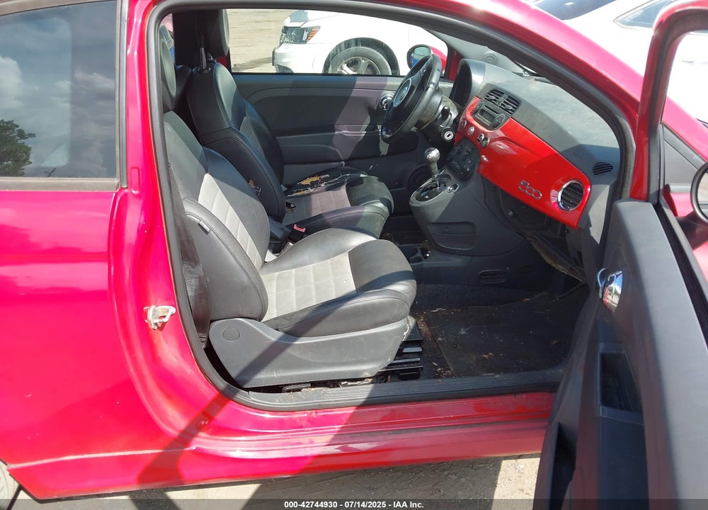 2012 FIAT 500 VIN: 3C3CFFBR7CT352210