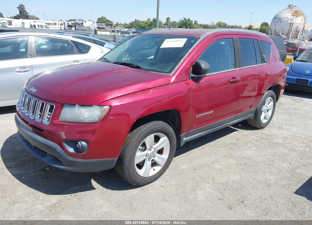 2014 JEEP COMPASS VIN: 1C4NJCBB7ED870685