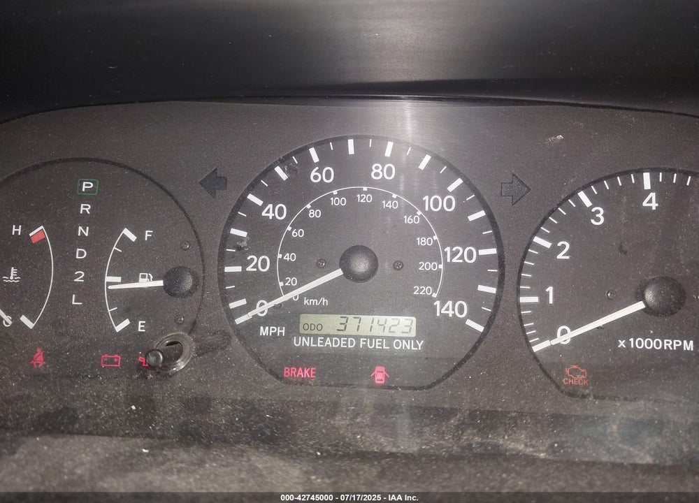 1997 TOYOTA CAMRY VIN: 4T1BG22K9VU125637