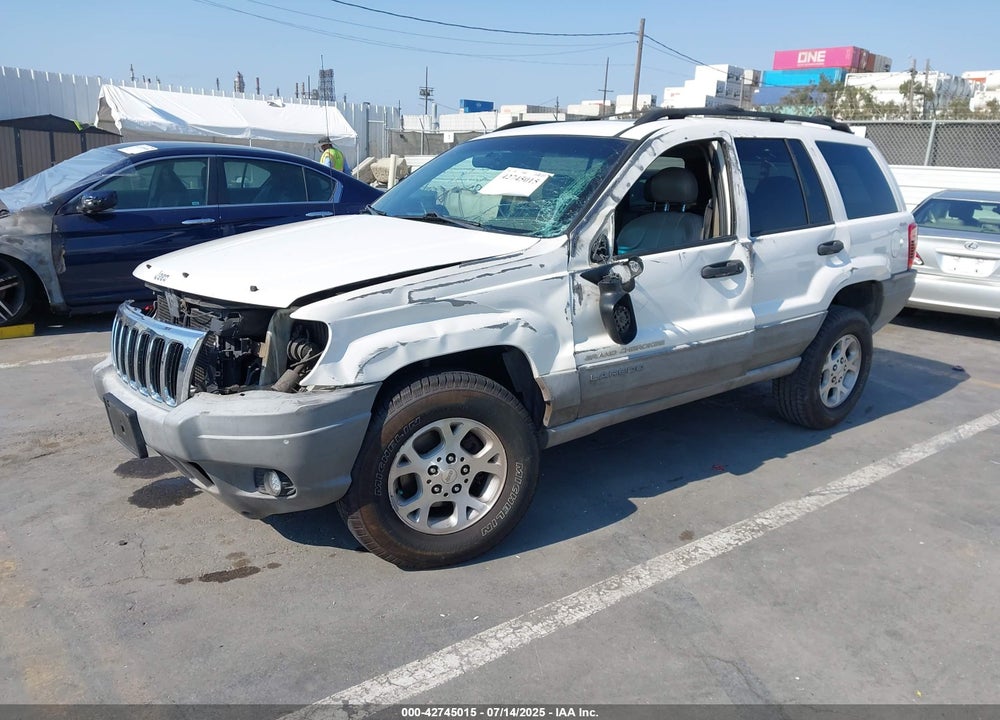 2000 JEEP GRAND CHEROKEE LAREDO VIN: 1J4GW48NXYC110689