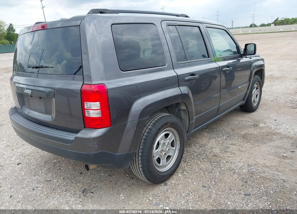 2015 JEEP PATRIOT SPORT VIN: 1C4NJPBB8FD263803