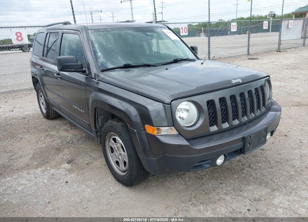 2015 JEEP PATRIOT SPORT VIN: 1C4NJPBB8FD263803