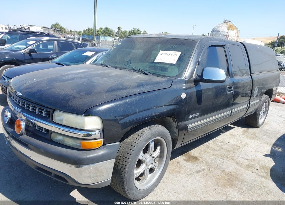 2002 CHEVROLET SILVERADO 1500 LS VIN: 1GCEC19X02Z198967