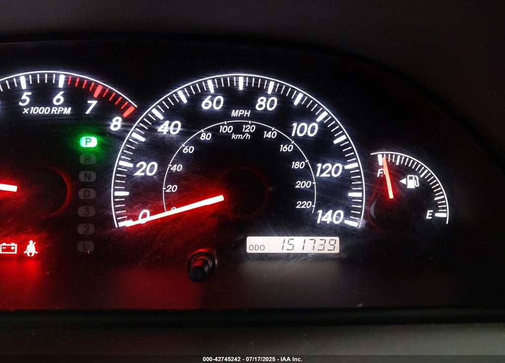 2005 TOYOTA CAMRY LE/XLE/SE VIN: 4T1BE32K55U391846