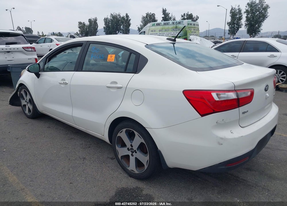 2013 KIA RIO VIN: KNADN4A31D6149617