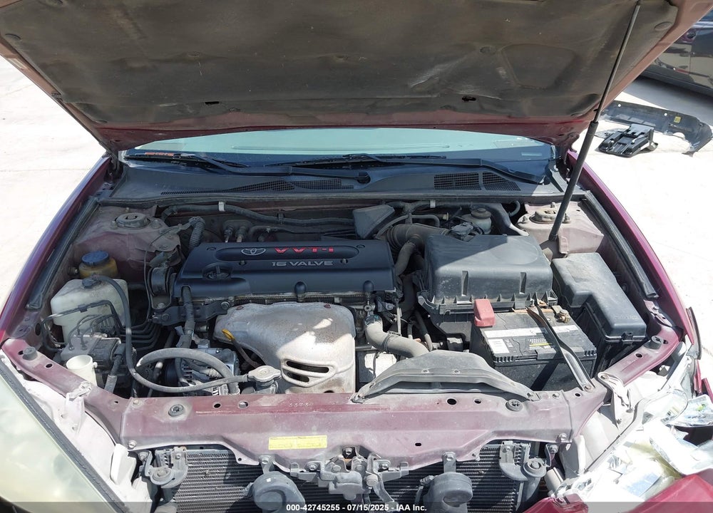 2002 TOYOTA CAMRY LE VIN: 4T1BE32K52U011464