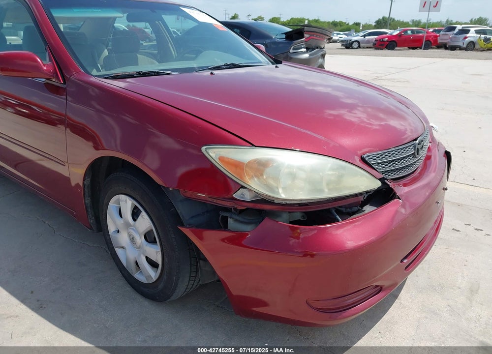 2002 TOYOTA CAMRY LE VIN: 4T1BE32K52U011464