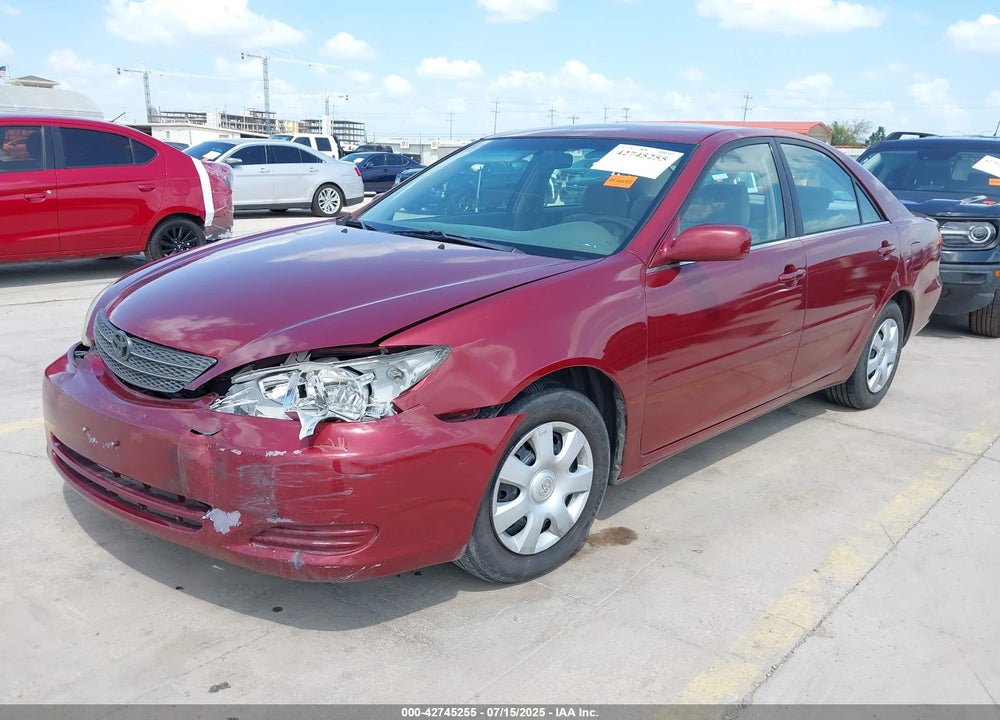 2002 TOYOTA CAMRY LE VIN: 4T1BE32K52U011464