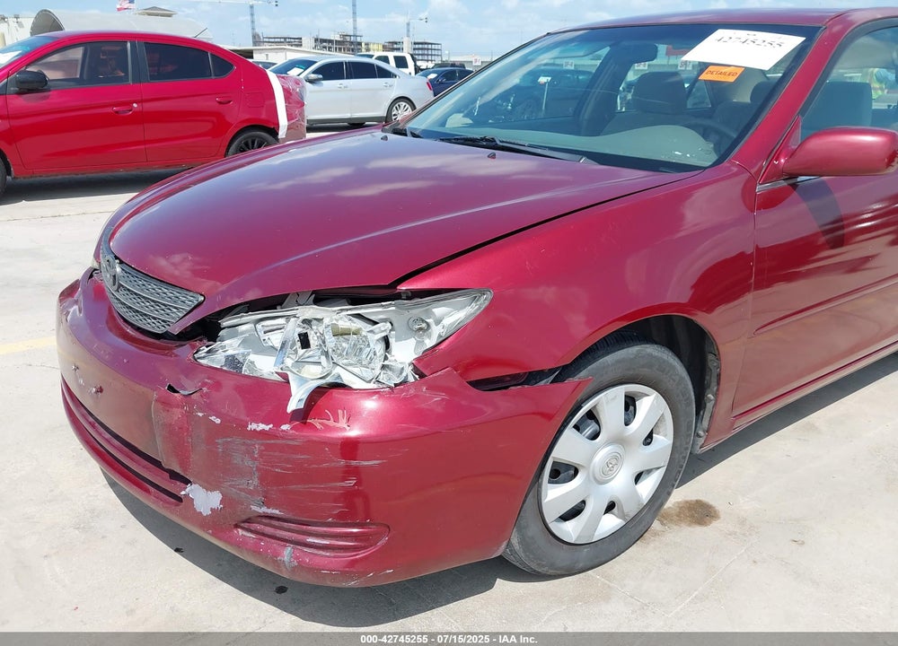 2002 TOYOTA CAMRY LE VIN: 4T1BE32K52U011464
