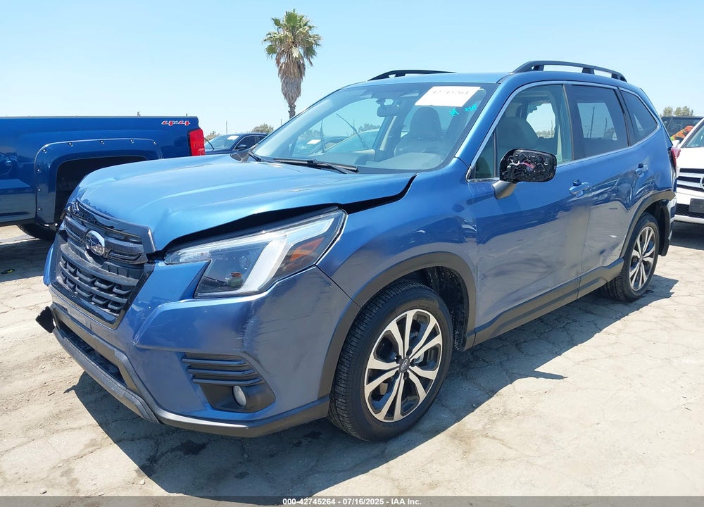 2022 SUBARU FORESTER LIMITED VIN: JF2SKAPC1NH446855