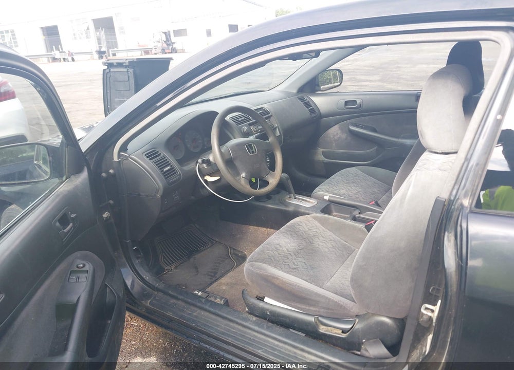2001 HONDA CIVIC LX VIN: 1HGEM22501L085907