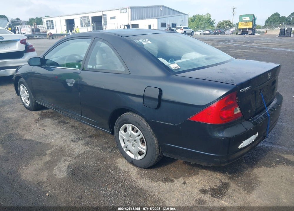 2001 HONDA CIVIC LX VIN: 1HGEM22501L085907