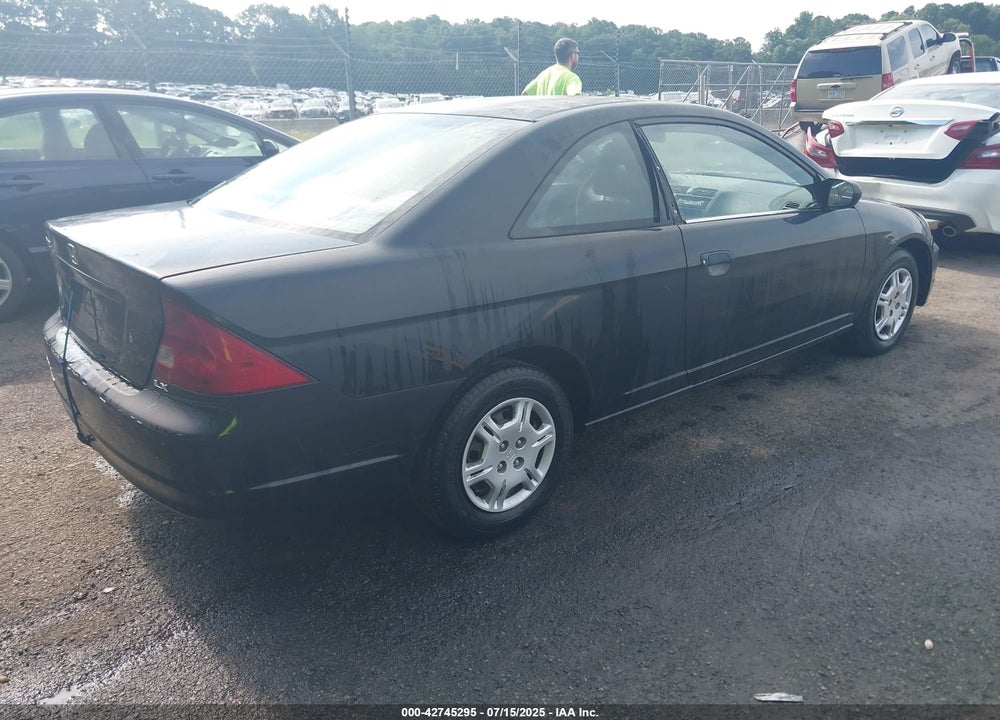 2001 HONDA CIVIC LX VIN: 1HGEM22501L085907