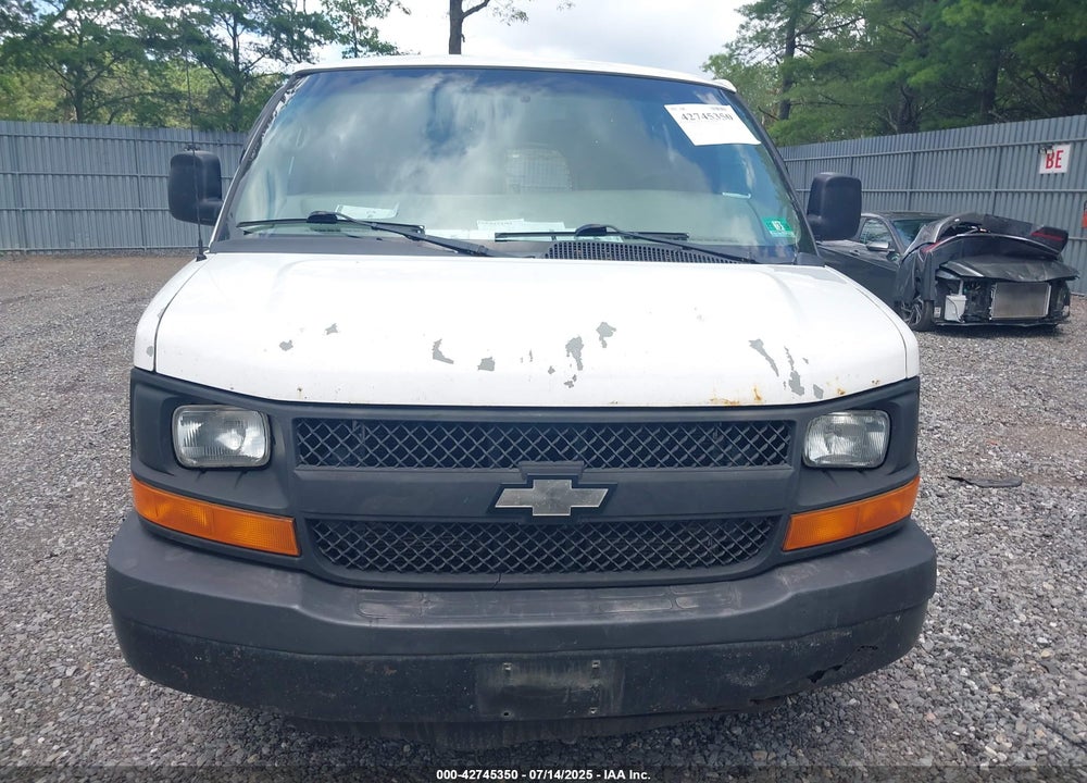 2011 CHEVROLET EXPRESS 2500 WORK VAN VIN: 1GCWGGCA9B1181132