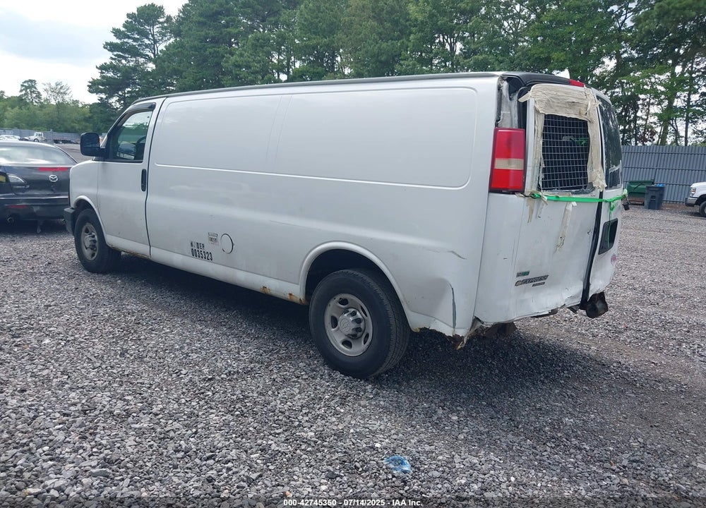 2011 CHEVROLET EXPRESS 2500 WORK VAN VIN: 1GCWGGCA9B1181132