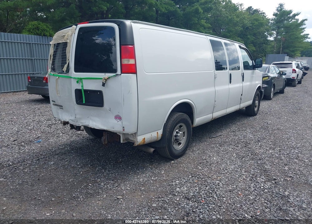 2011 CHEVROLET EXPRESS 2500 WORK VAN VIN: 1GCWGGCA9B1181132