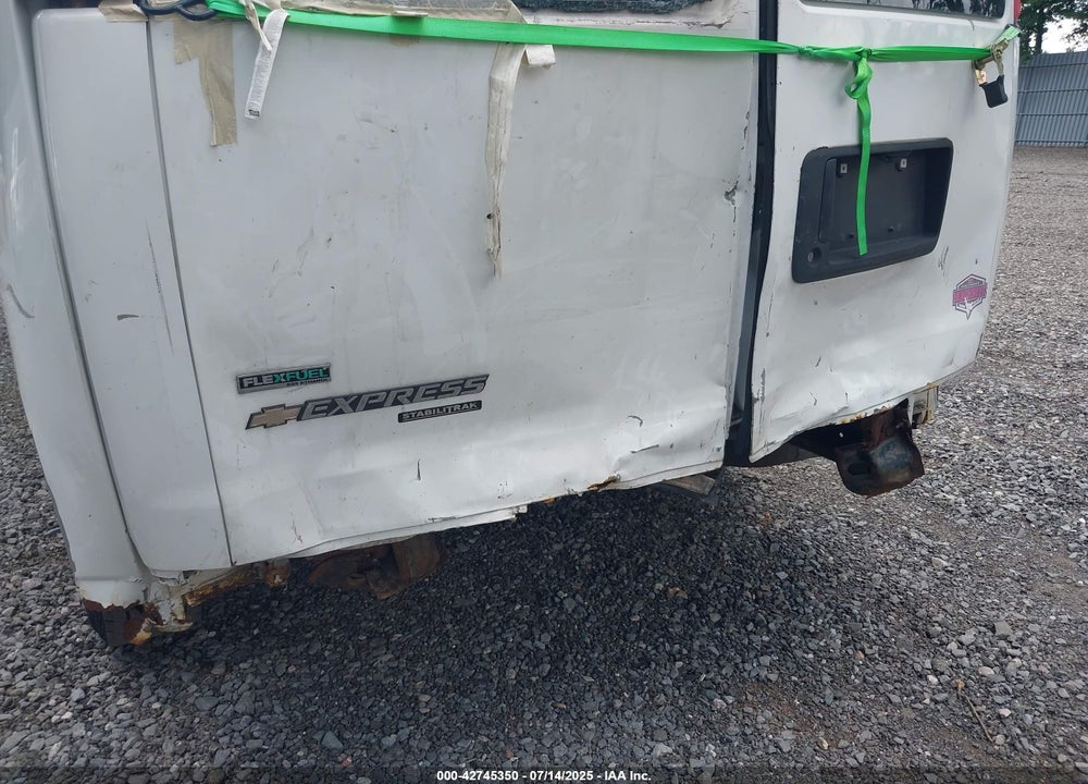 2011 CHEVROLET EXPRESS 2500 WORK VAN VIN: 1GCWGGCA9B1181132