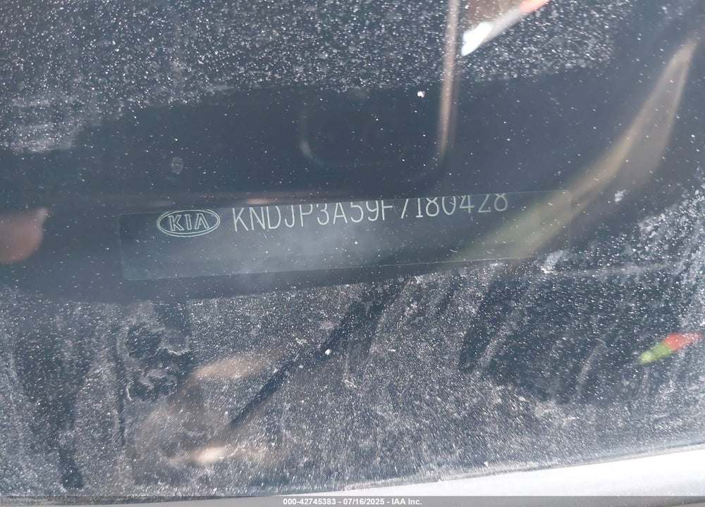 2015 KIA SOUL VIN: KNDJP3A59F7180428
