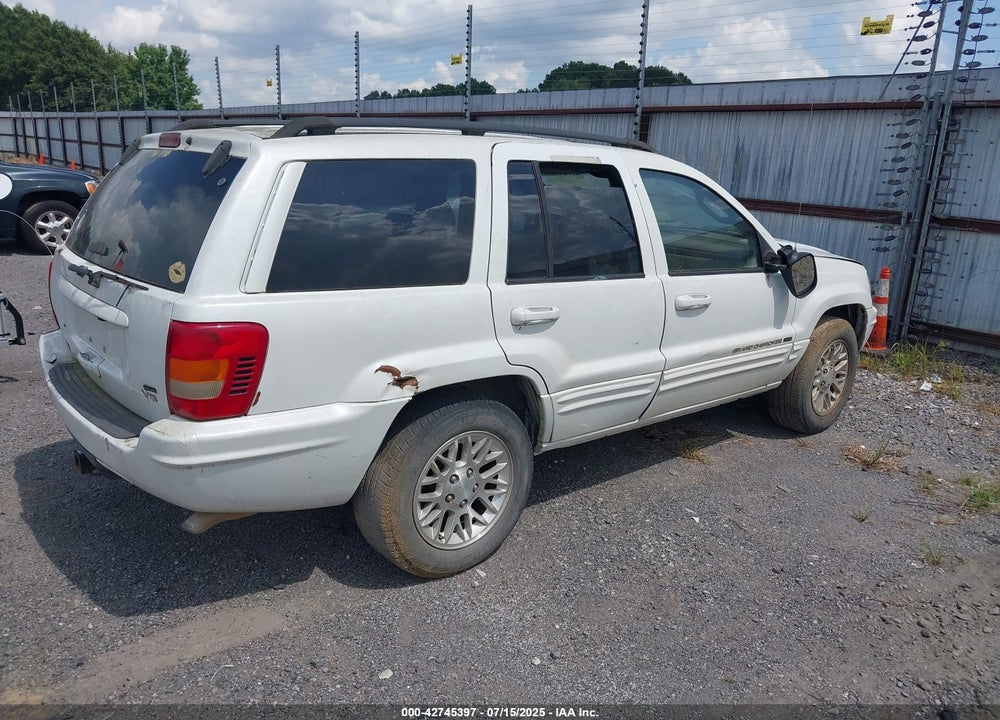 2002 JEEP GRAND CHEROKEE LIMITED VIN: 1J4GX58N62C195783