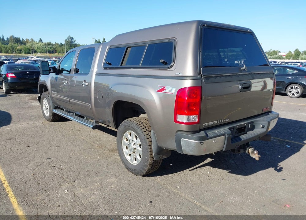 2012 GMC SIERRA 2500HD SLT VIN: 1GT121C81CF149119
