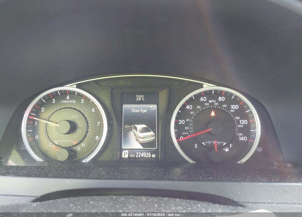 2016 TOYOTA CAMRY SE VIN: 4T1BF1FK0GU601347