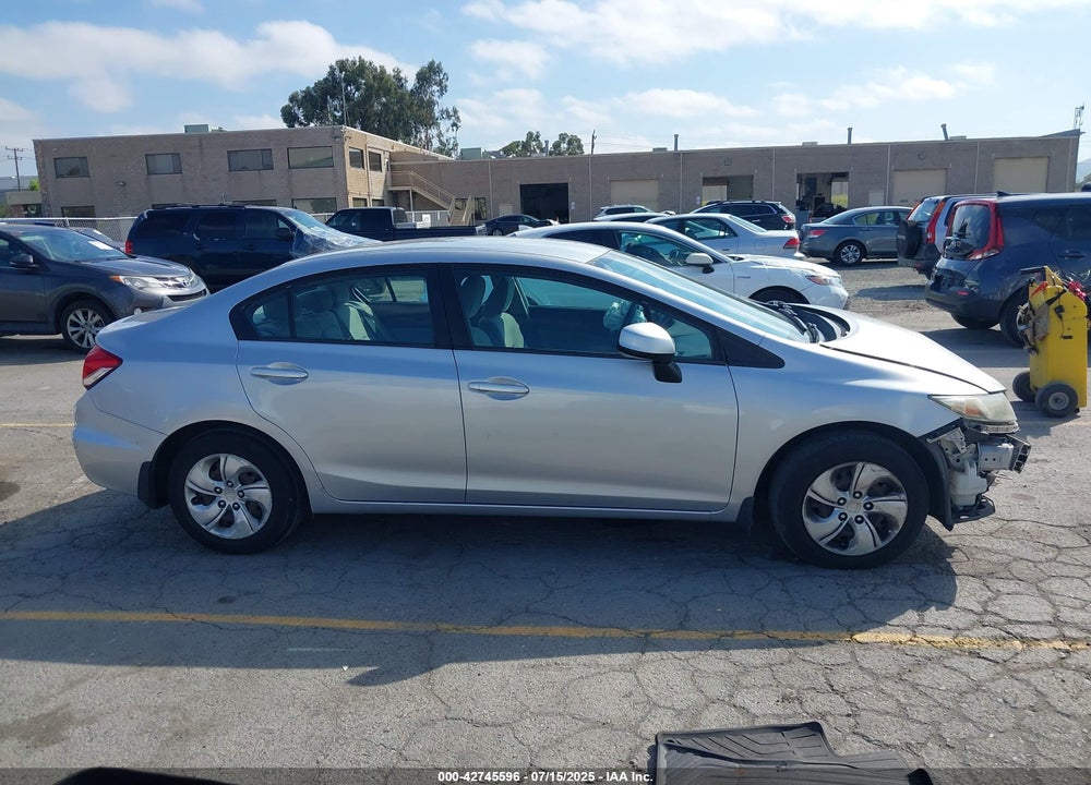 2013 HONDA CIVIC VIN: 19XFB2F5XDE266643
