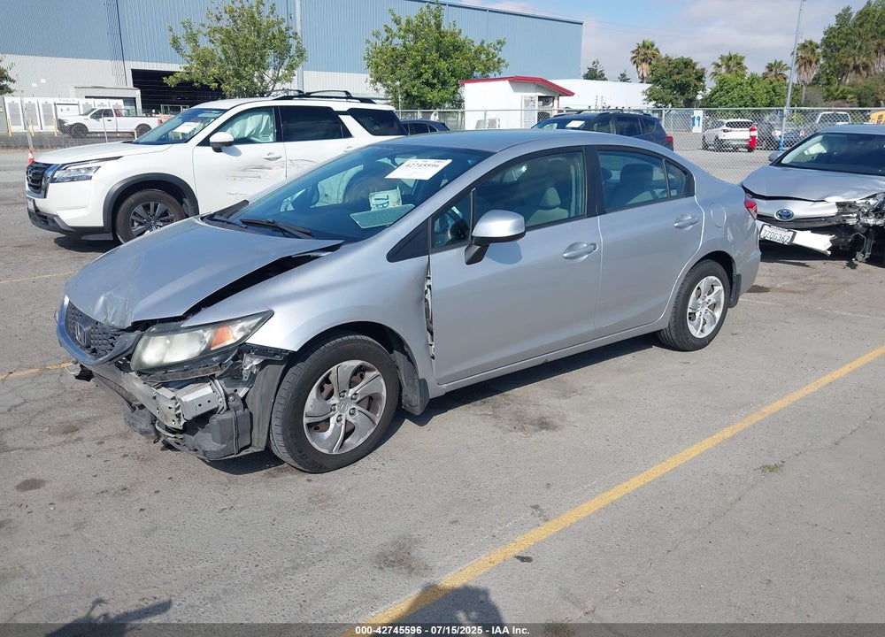 2013 HONDA CIVIC VIN: 19XFB2F5XDE266643