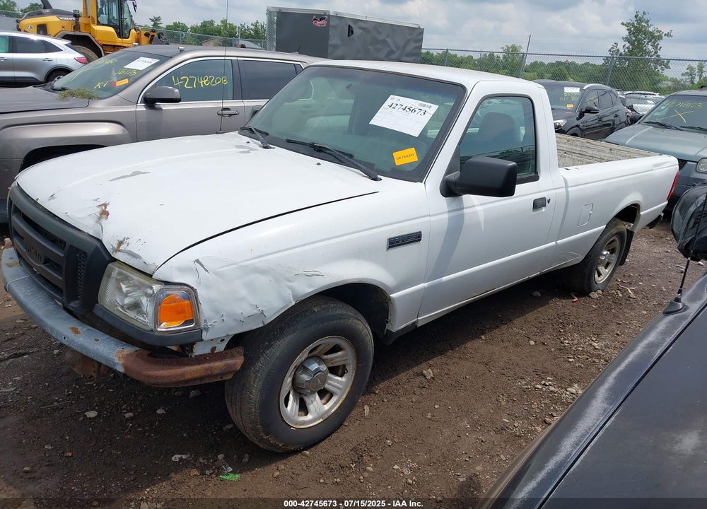 2007 FORD RANGER VIN: 1FTYR10D87PA48011