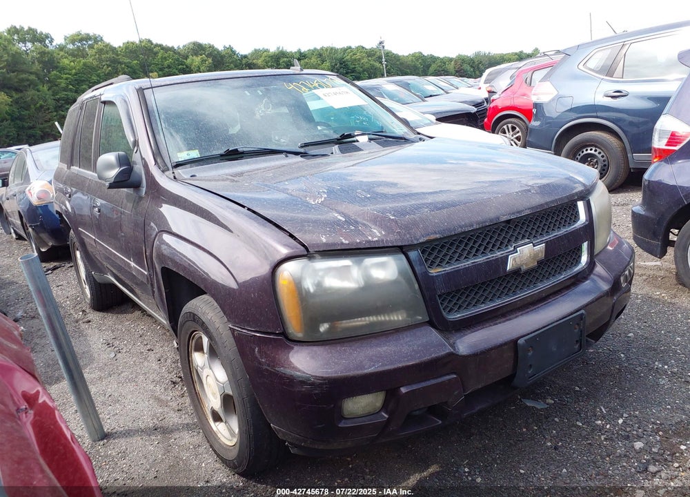 2008 CHEVROLET TRAILBLAZER LT VIN: 1GNDT13S682151007