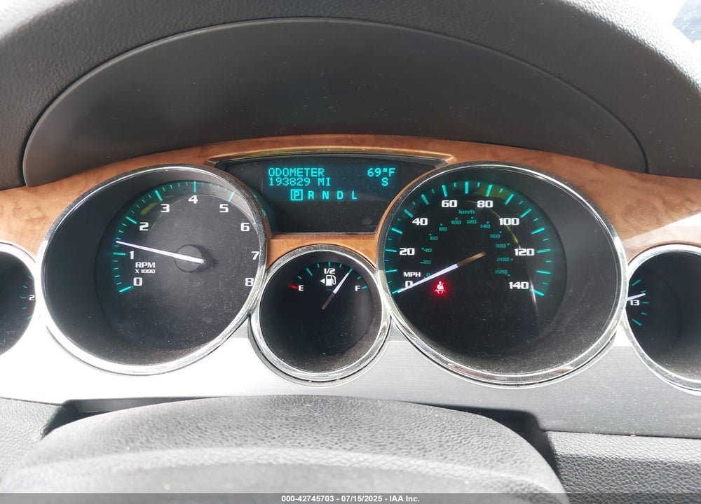2011 BUICK ENCLAVE VIN: 5GAKRBED6BJ158959