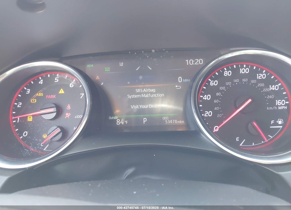 2020 TOYOTA CAMRY VIN: 4T1K61AK3LU349823
