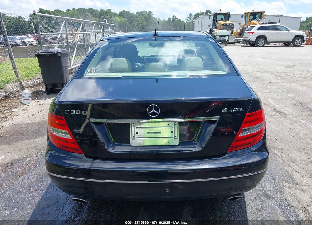 2014 MERCEDES-BENZ C 300 LUXURY 4MATIC/SPORT 4MATIC VIN: WDDGF8AB8EA931560